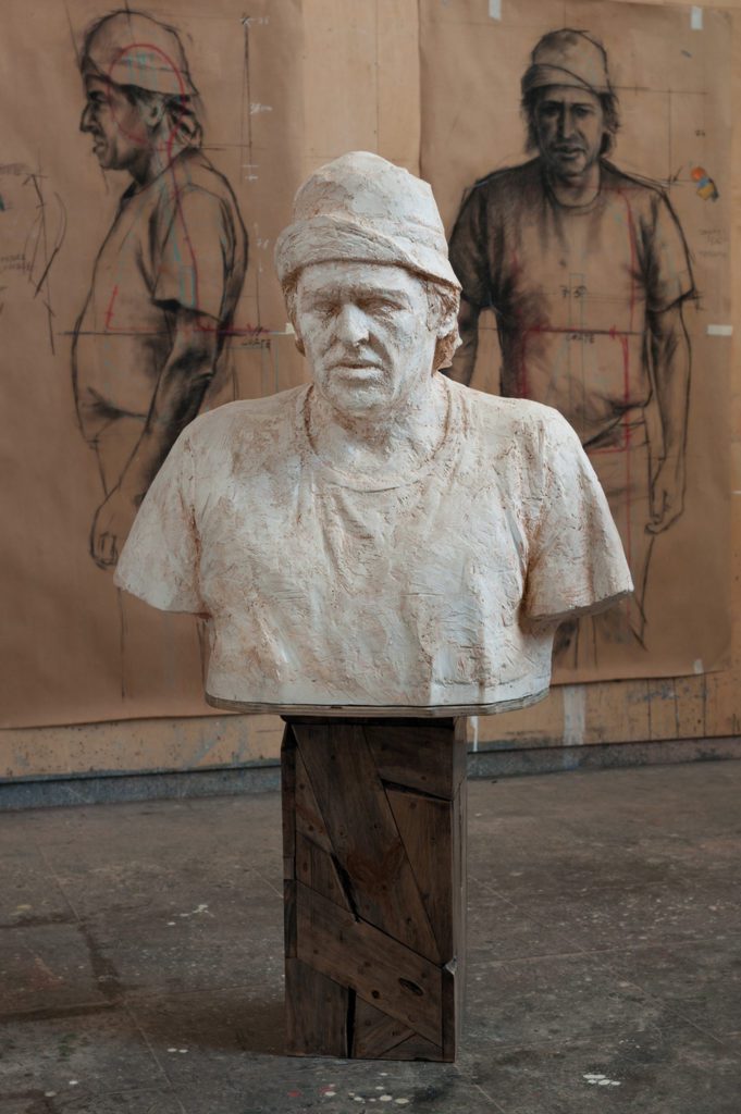 Molde para escultura del artista plástico Manuel Quintana Martelo.